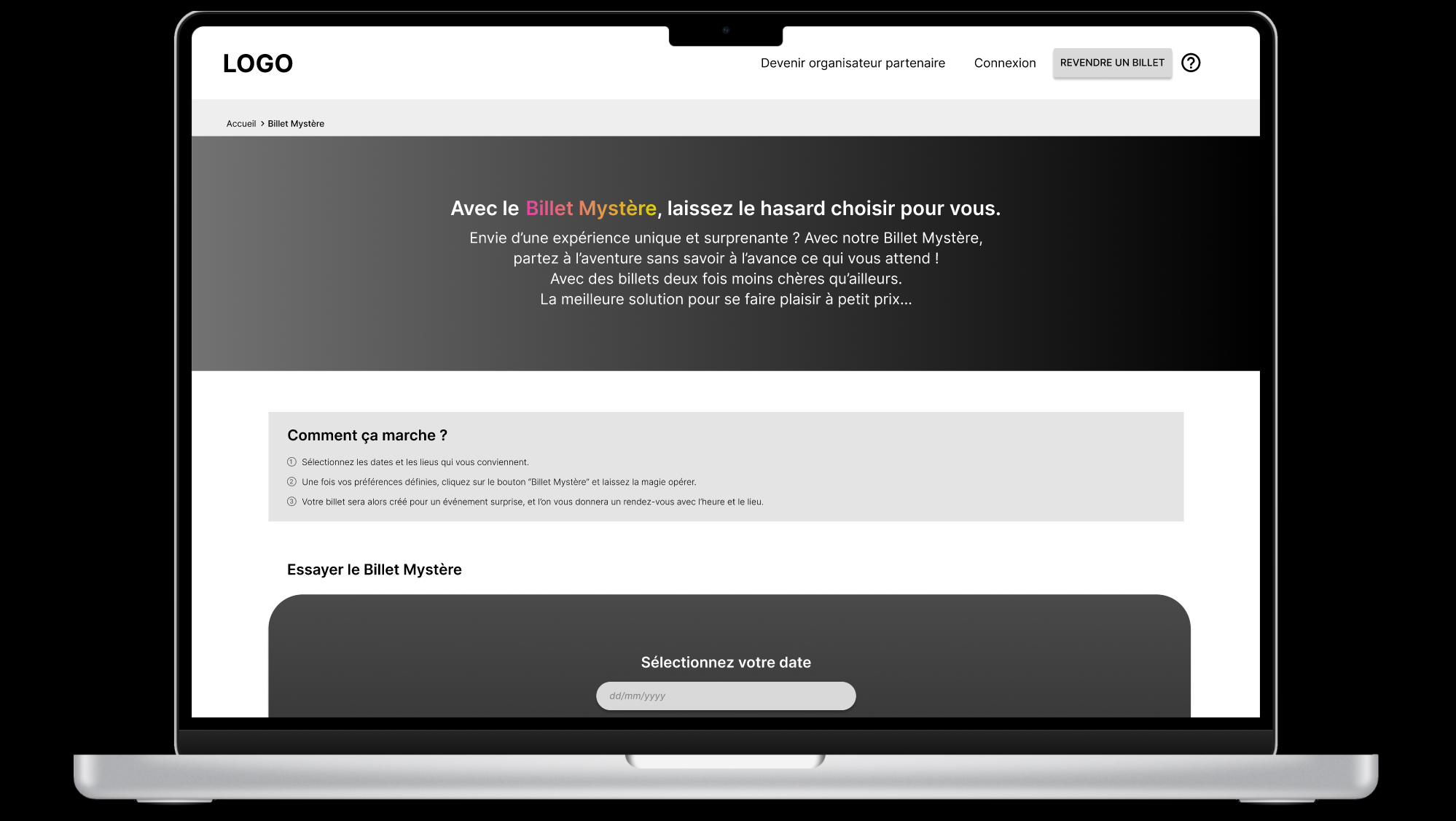Image du projet PasseTonBillet